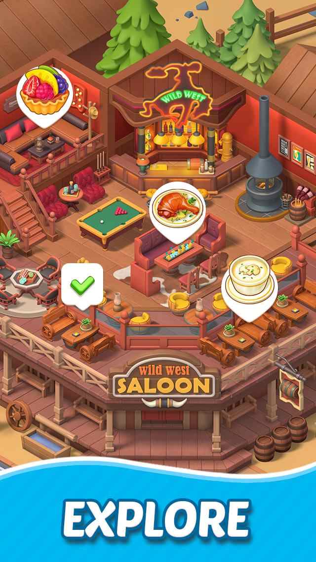 Merge Cooking Theme Restaurant